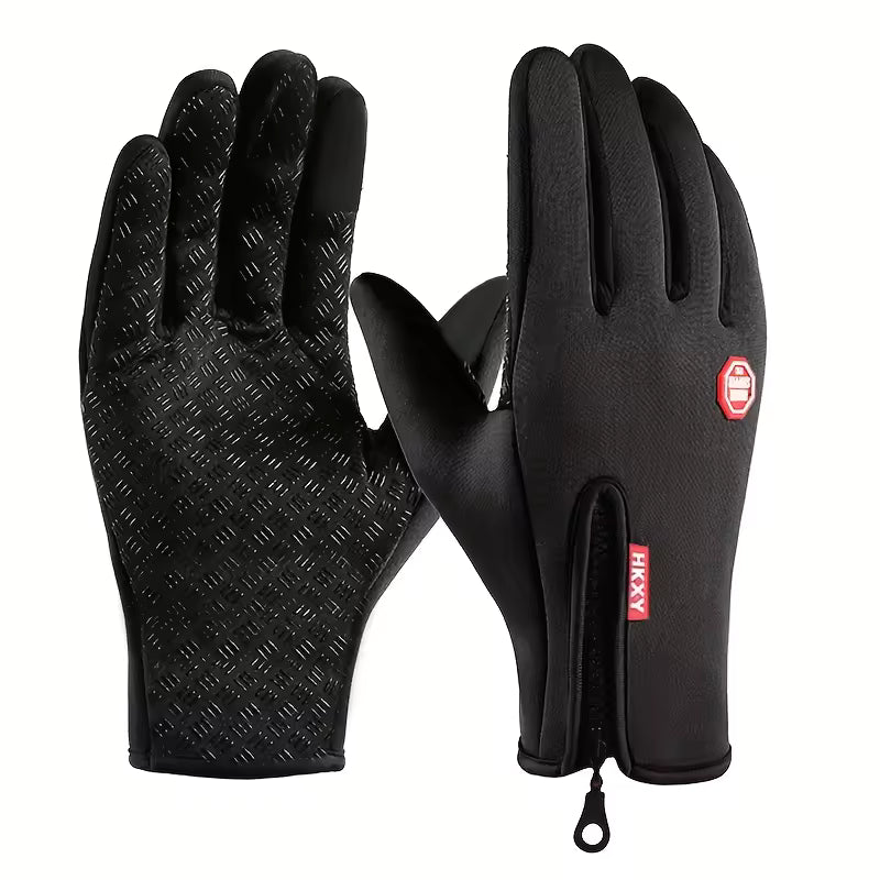Touchscreen Winter Gloves – Windproof & Non-Slip
