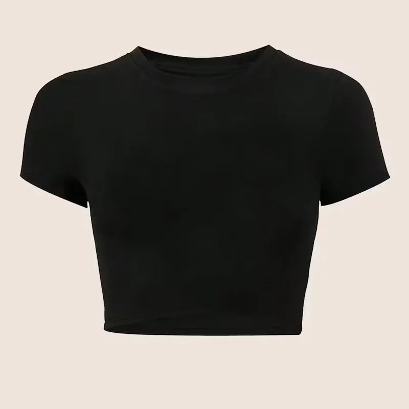 Women’s Vintage Graphic Crop Top T-Shirt