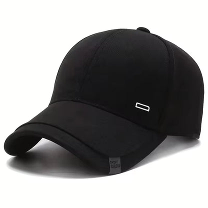 Unisex Silver Buckle Baseball Cap